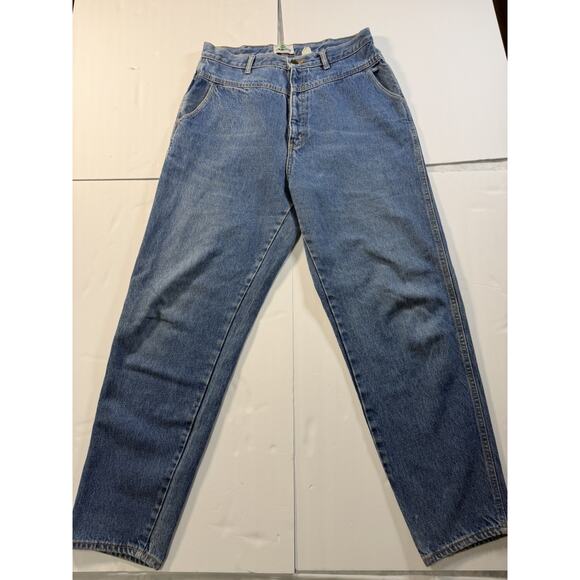 Women’s Vintage Palmettos Blue Denim Mom Jeans Size 31 X30 Measured - Picture 6 of 15